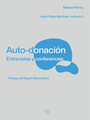 cover image of Auto-donación